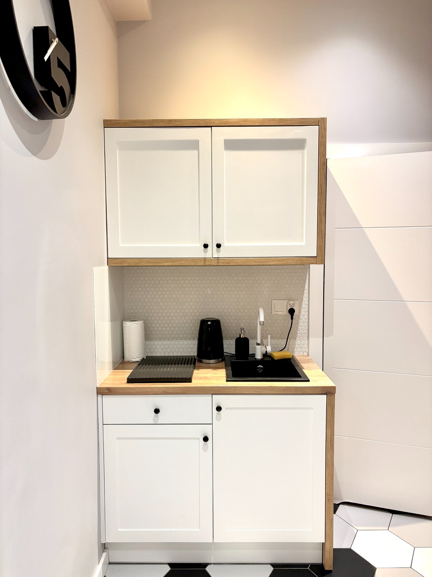 Pełna kuchnia apartament